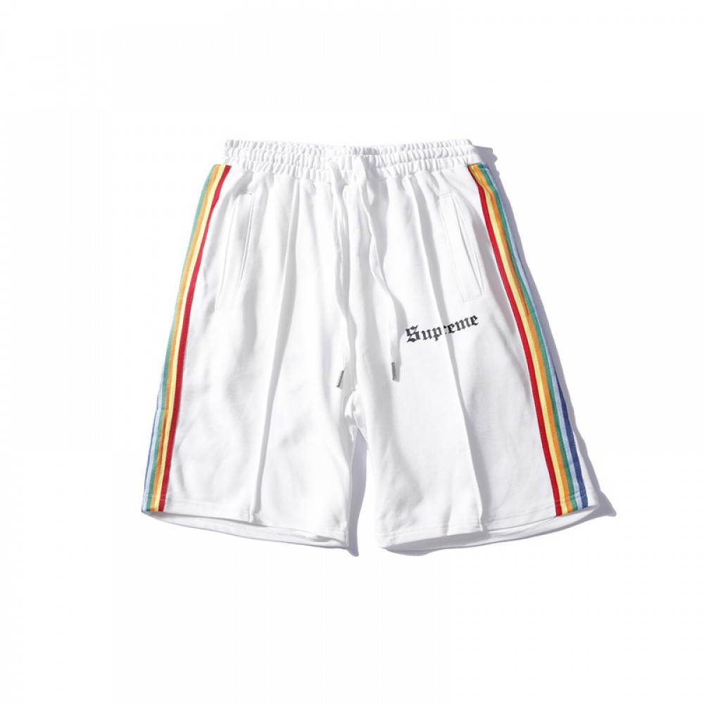 Supreme Rainbow Stripe Shorts