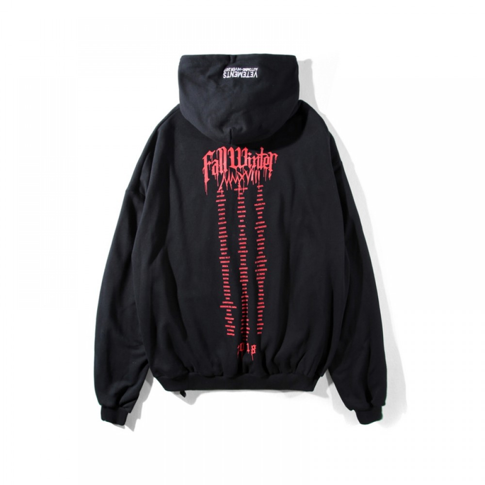 Vetements Fall/Winter 2017 Gothic Hoodie