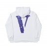 Vlone Friends Purple Logo Hoodie