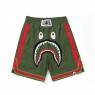 BAPE Shark Head Army Green Shorts