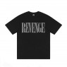 Revenge Rhinestone Logo T-Shirt Tee