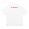 VETEMENTS Pink Staff Tee T-shirt