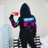 OFF-WHITE Gradient color Arrows Pullover Hoodie