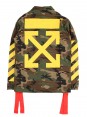 A+ Quality OFF-WHITE Camo Yellow Arrows Jacket