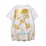A+ Quality OFF-WHITE Gold Arrows Tee T-shirt