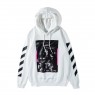 Replica OFF-WHITE diagonal caravaggio hoodies