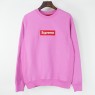 A+ Replica Supreme Pink Box logo Sweatshirt