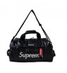 A+ Replica Supreme Black Box Logo Cordura Duffel Bag