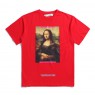 OFF-WHITE 18SS Mona Lisa Red Tee T-shirt