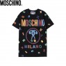 MOSCHINO color pattern tee