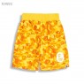 Bape x PUBG Yellow Camo Shorts