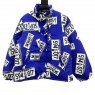 A+ Quality Supreme License Puffy Plate Down Jacket Blue