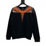 A+ Quality Marcelo Burlon Orange Wings Sweatshirt