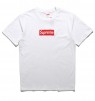 Supreme Solid White Box Logo Casual Tee T-shirt