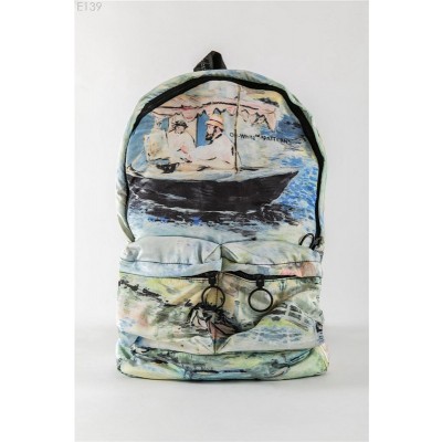 OFF WHITE Monet Painting Backpack bag