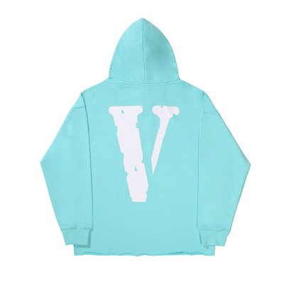 Vlone Solid Color Cotton Hoodie