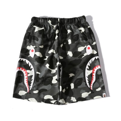 BAPE Side Shark Face Camo Shorts