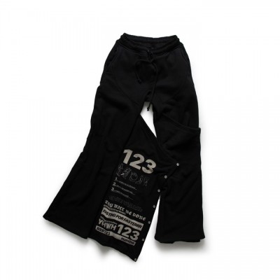 RRR123 T-Shirts Tee denim flared pants