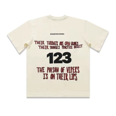 RRR123 Snake Design T-Shirts Tee
