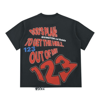 RRR123 Get of out Here Oversize T-Shirts Tee