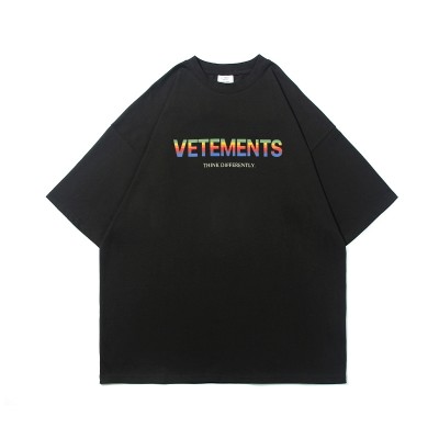 VETEMENTS Rainbow Logo Tee T-Shirts