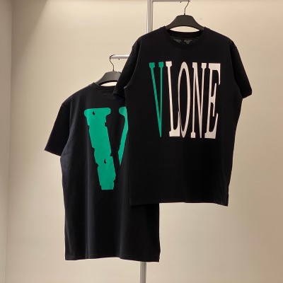 Vlone Pop Tee Green Logo Tee T-Shirt
