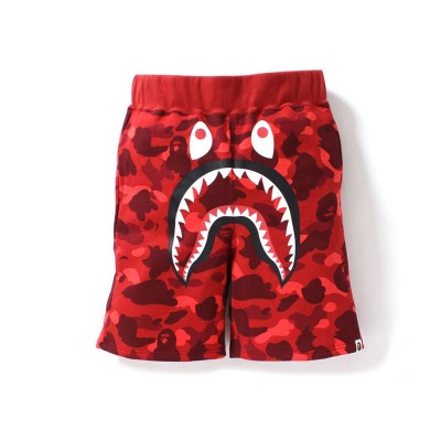 BAPE Shark Camo Cotton Shorts