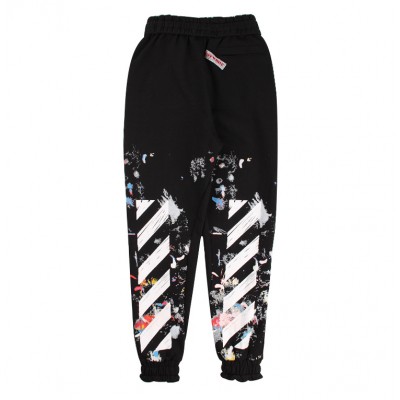 A+ Quality OFF-WHITE Firework Striped Jogger Pants