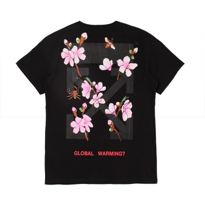 OFF-WHITE cherry blossom Arrows Tee T-shirt
