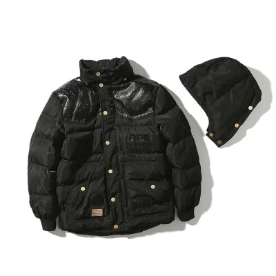 BAPE Reversible Black Hooded Jacket