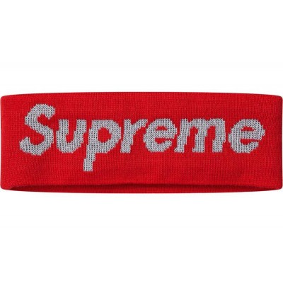 A+ Replica Supreme X New Era 17FW 3M Reflective Logo headband