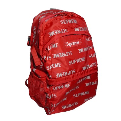 A+ Replica Supreme Reflective Repeat Logo Backpack