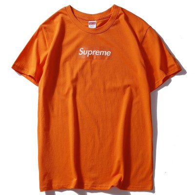 A+ Replica Supreme Orange Box Logo Tee