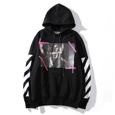 OFF-WHITE Angel Painting Pullover Hoodies