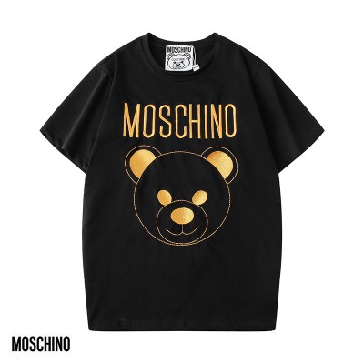 MOSCHINO Stitch logo Bear Tee