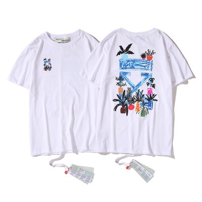 OFF-WHITE Crayon drawing Arrows Tee