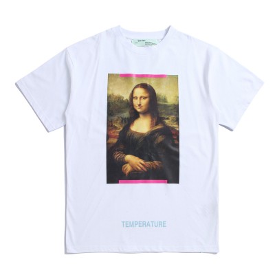 OFF-WHITE Mona Lisa Temperature Tee T-shirt