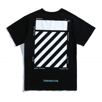OFF-WHITE Diagonal Temperature Slim Tee T-shirt