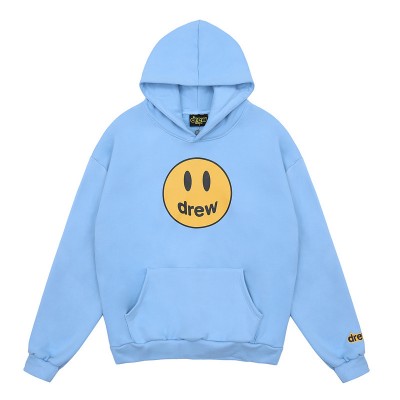 Drew House Smiley Pullover Hoodie Blue