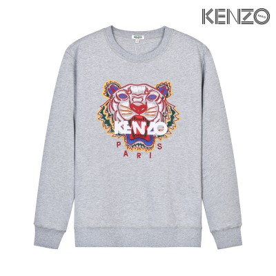 KENZO Embroidered Classic Tiger Sweatshirt Grey