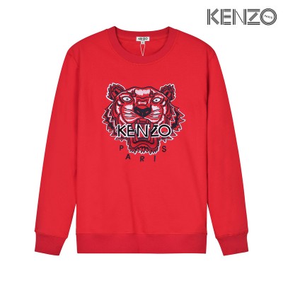 KENZO Embroidered Red Tiger Sweatshirt Red