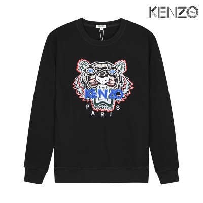 KENZO Embroidered Tiger Sweatshirt Black