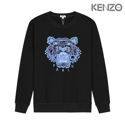 KENZO Embroidered Tiger Sweatshirt Blue