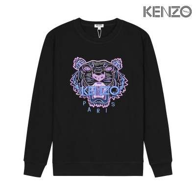 KENZO Embroidered Tiger Sweatshirt Purple