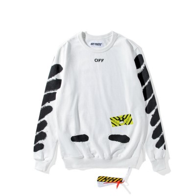 Replica OFF-WHITE Diagonal Spray Crewneck Sweatshirt
