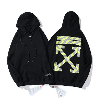 OFF-WHITE Reflective Arrow Pullover Hoodie