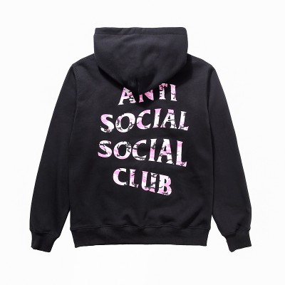 Anti social social club x undefeated Camo logo Hoodie