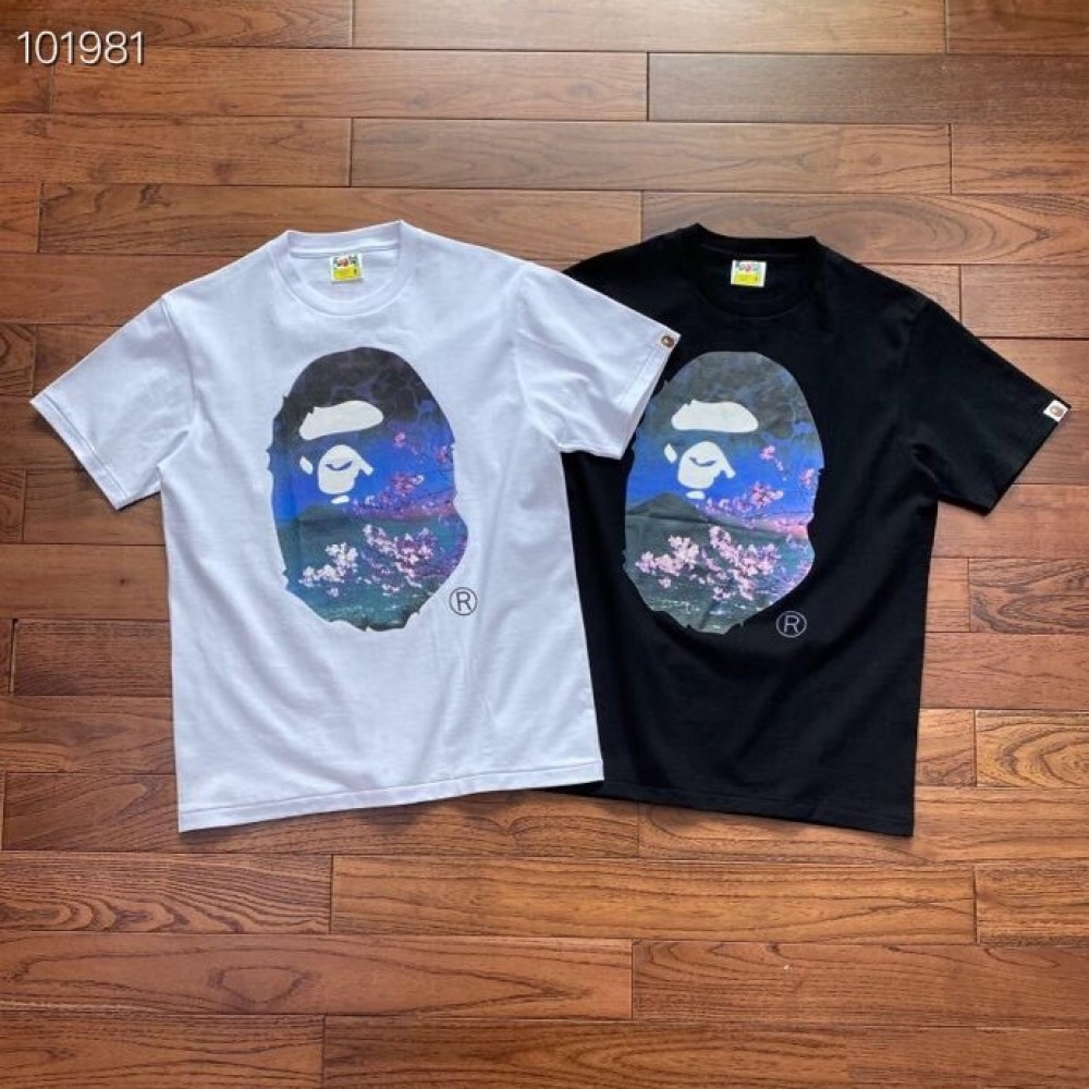 Bape Mount Fuji APE Head T-shirt