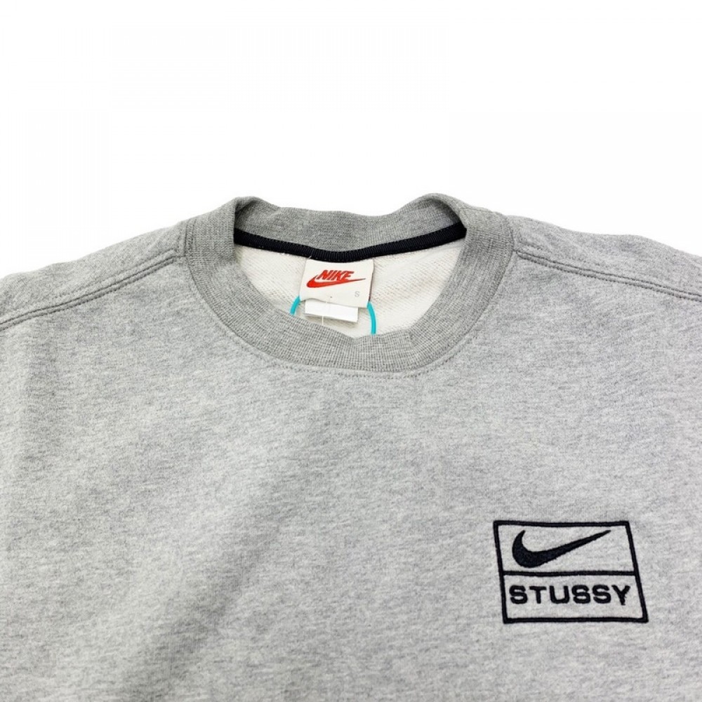 A+ Quality Nike x Stussy NRG BR Crew Fleece Sweatshirts