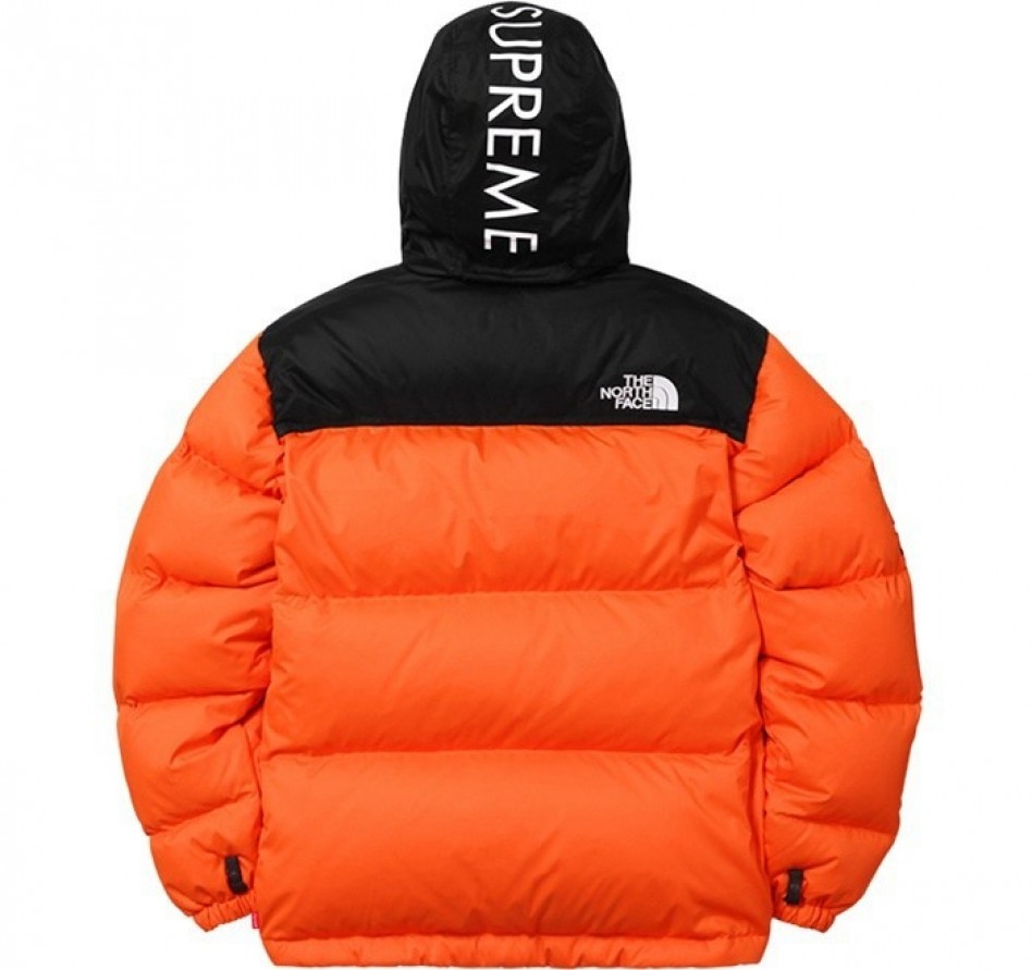 A+ Replica Supreme x The North Face NUPTSE PUFFER JACKET LEAVES